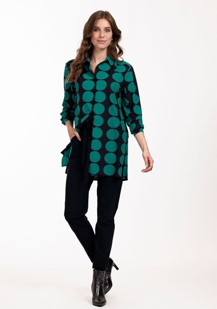 STUDIO ANNELOES BLOUSE LANGE MOUW