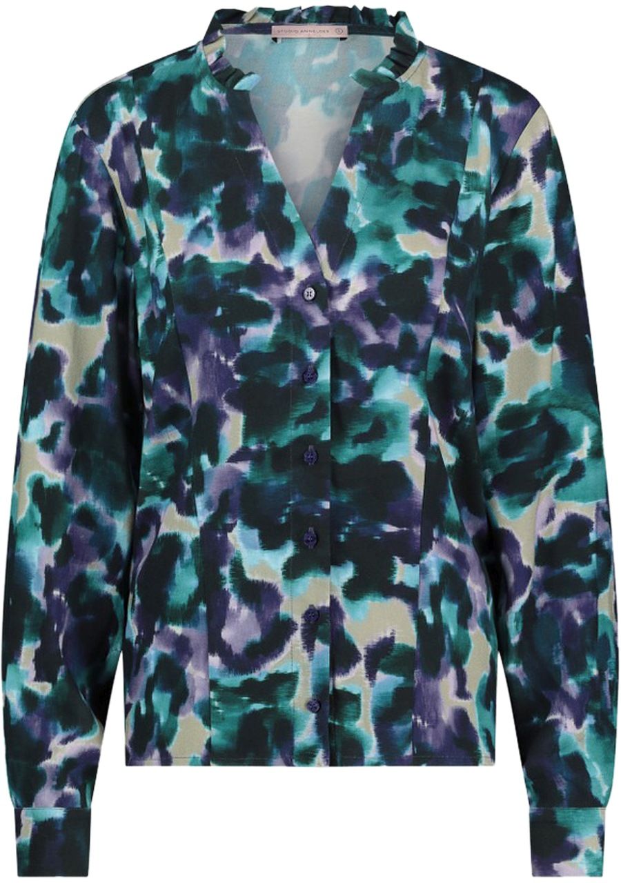 STUDIO ANNELOES BLOUSE LANGE MOUW