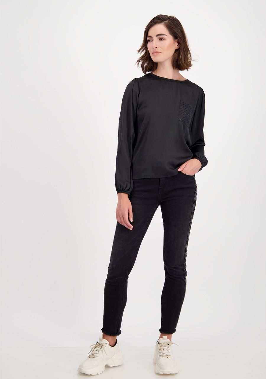 MONARI SHIRT LANGE MOUWE