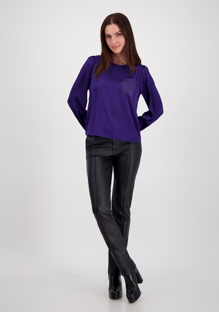 MONARI SHIRT LANGE MOUWE
