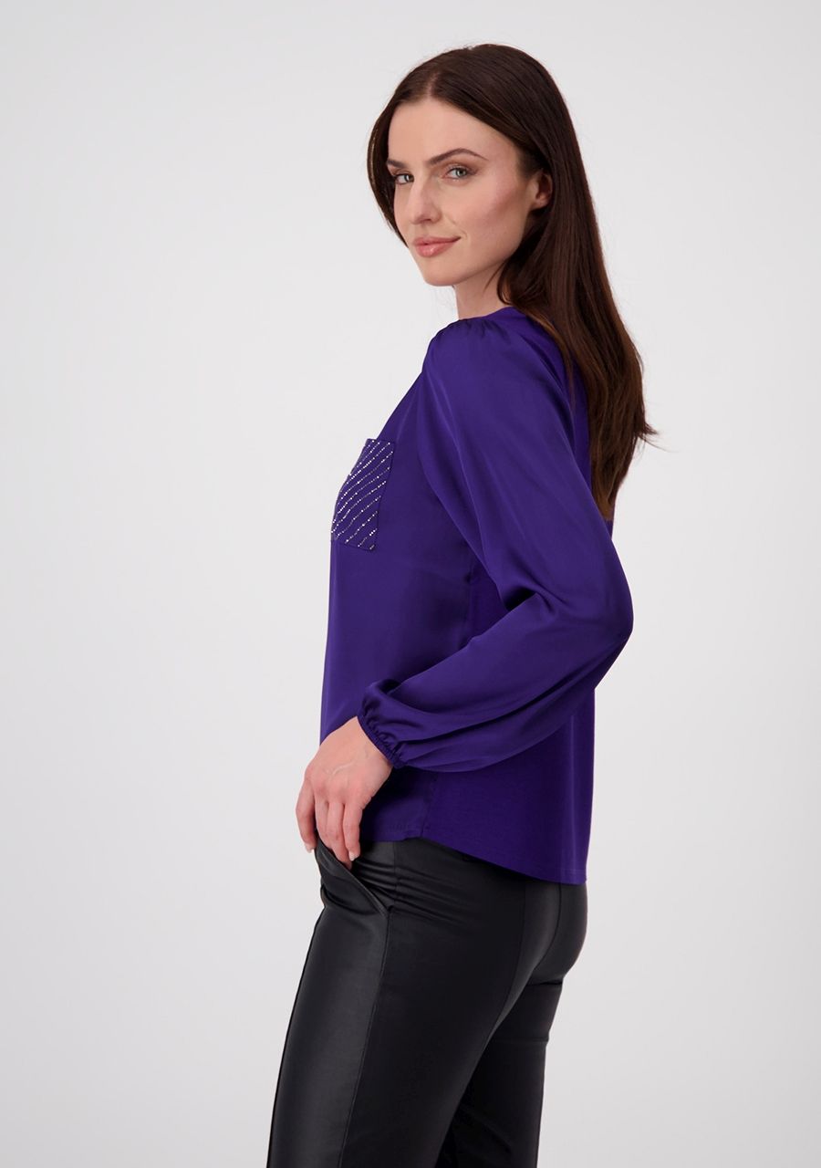 MONARI SHIRT LANGE MOUWE