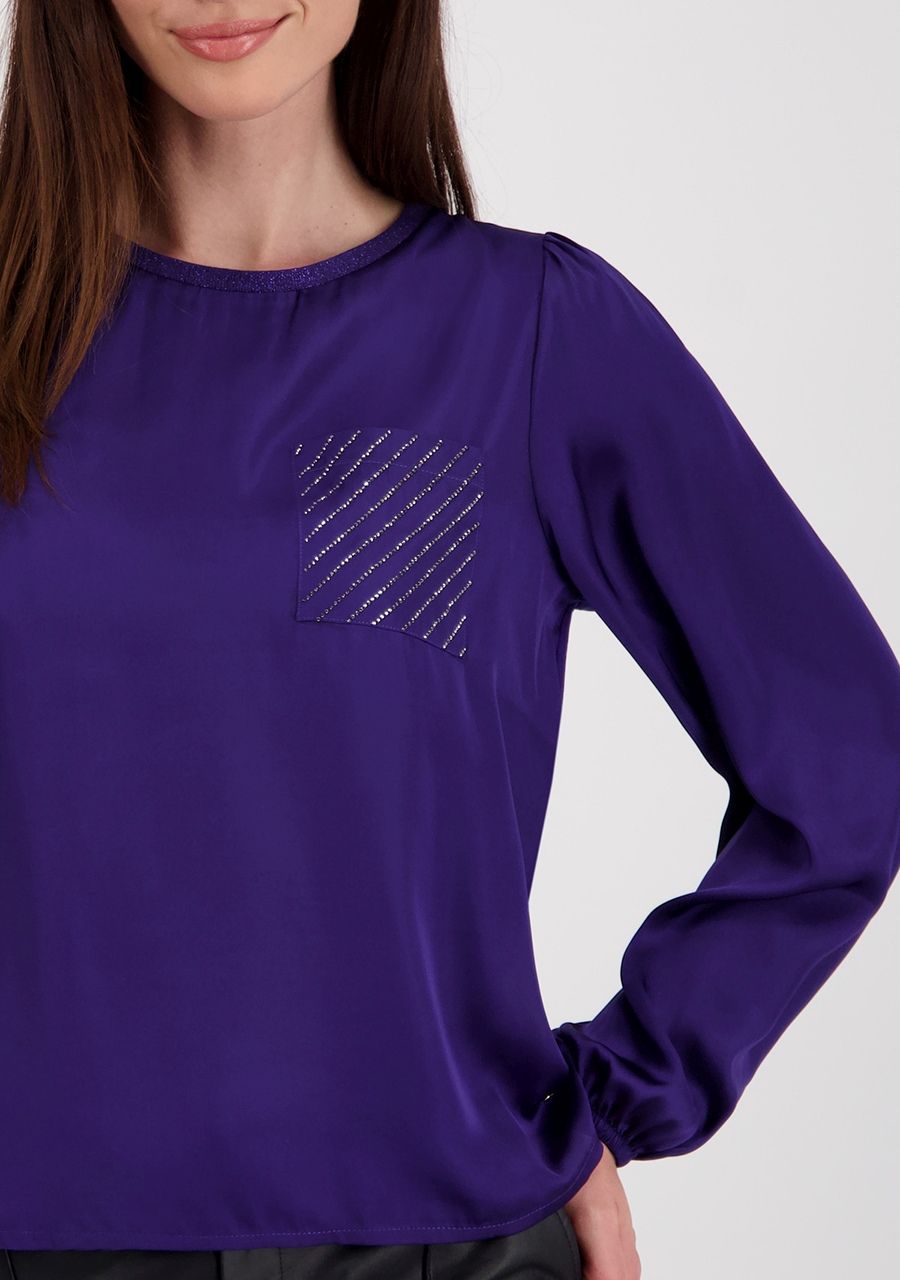 MONARI SHIRT LANGE MOUWE