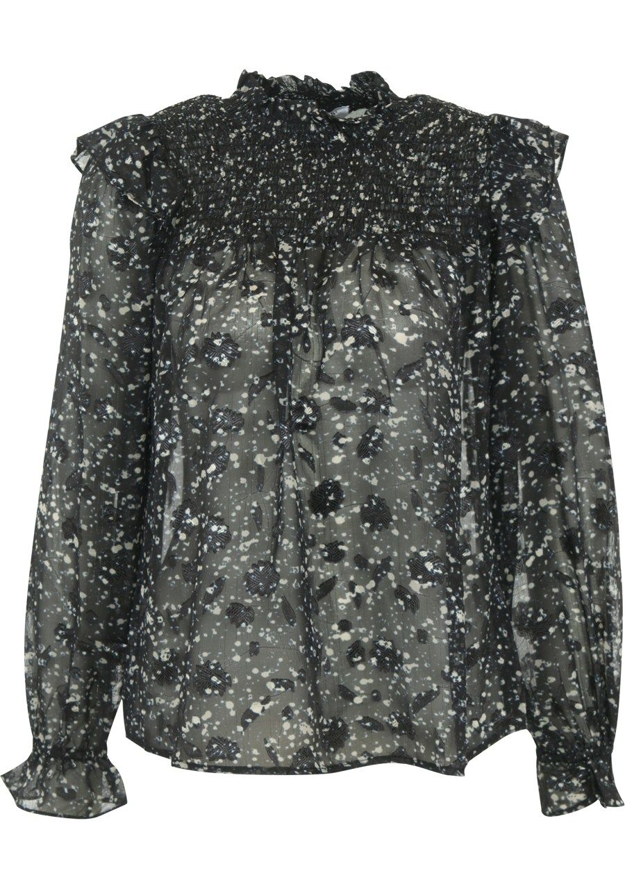 CO'COUTURE BLOUSE LANGE MOUW