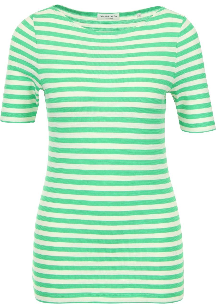 MARC O'POLO SHIRT MET KORTE MOUW