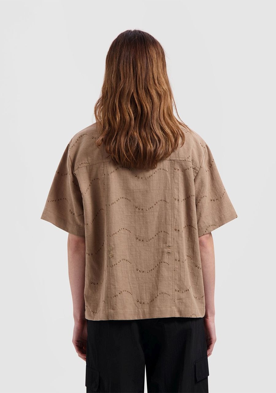 OLAF BLOUSE KORTE MOUW