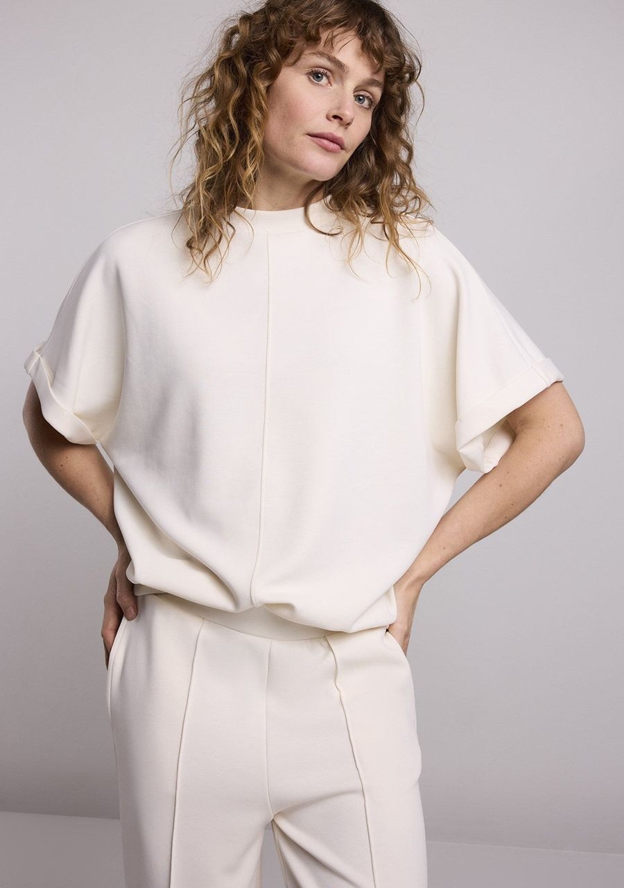 SUMMUM SHIRT MET KORTE MOUW