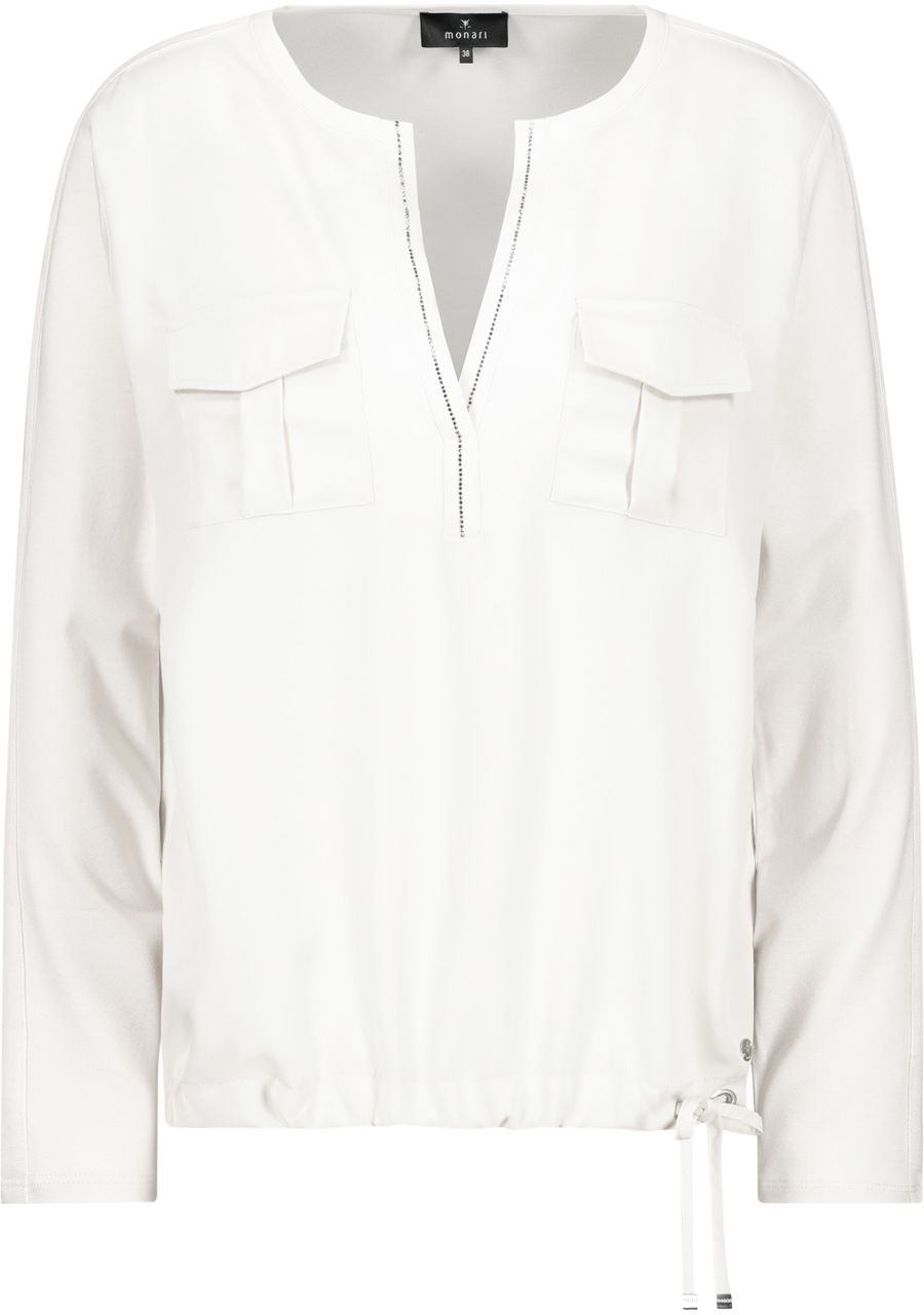 MONARI BLOUSE LANGE MOUW