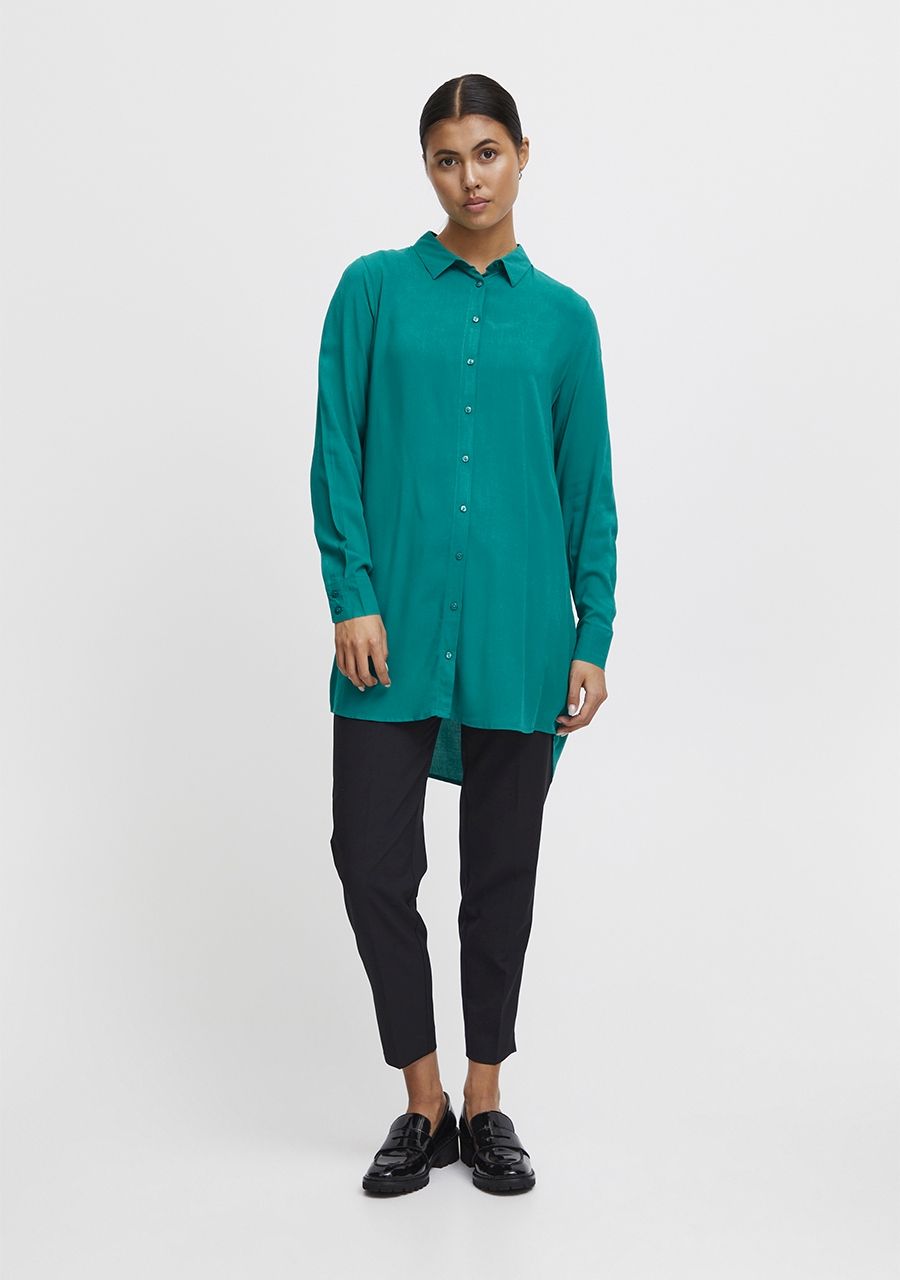 ICHI BLOUSE LANGE MOUW