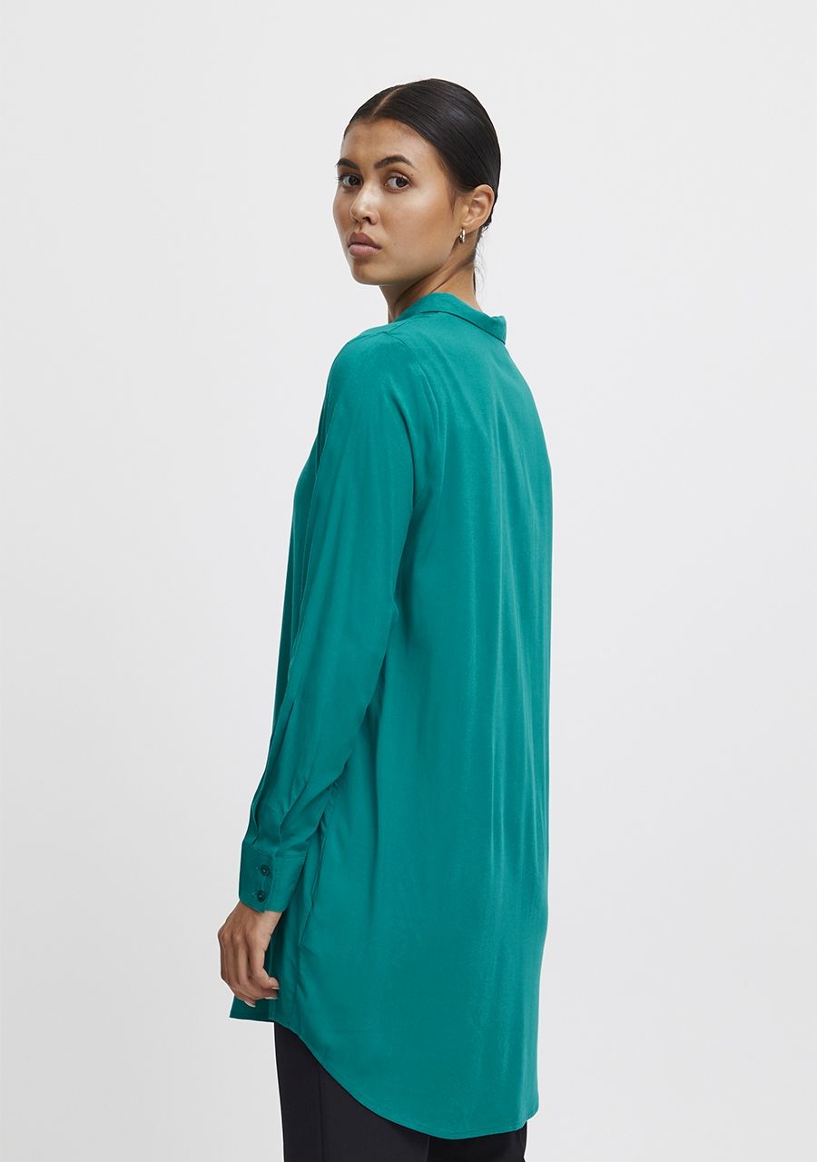 ICHI BLOUSE LANGE MOUW