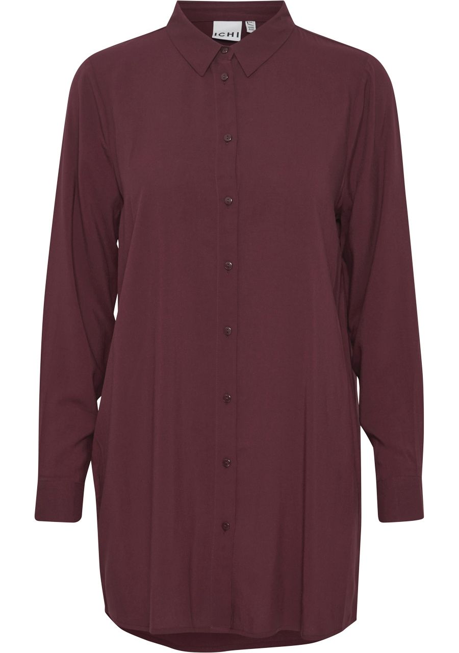ICHI BLOUSE LANGE MOUW