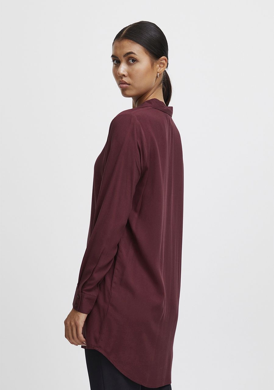 ICHI BLOUSE LANGE MOUW