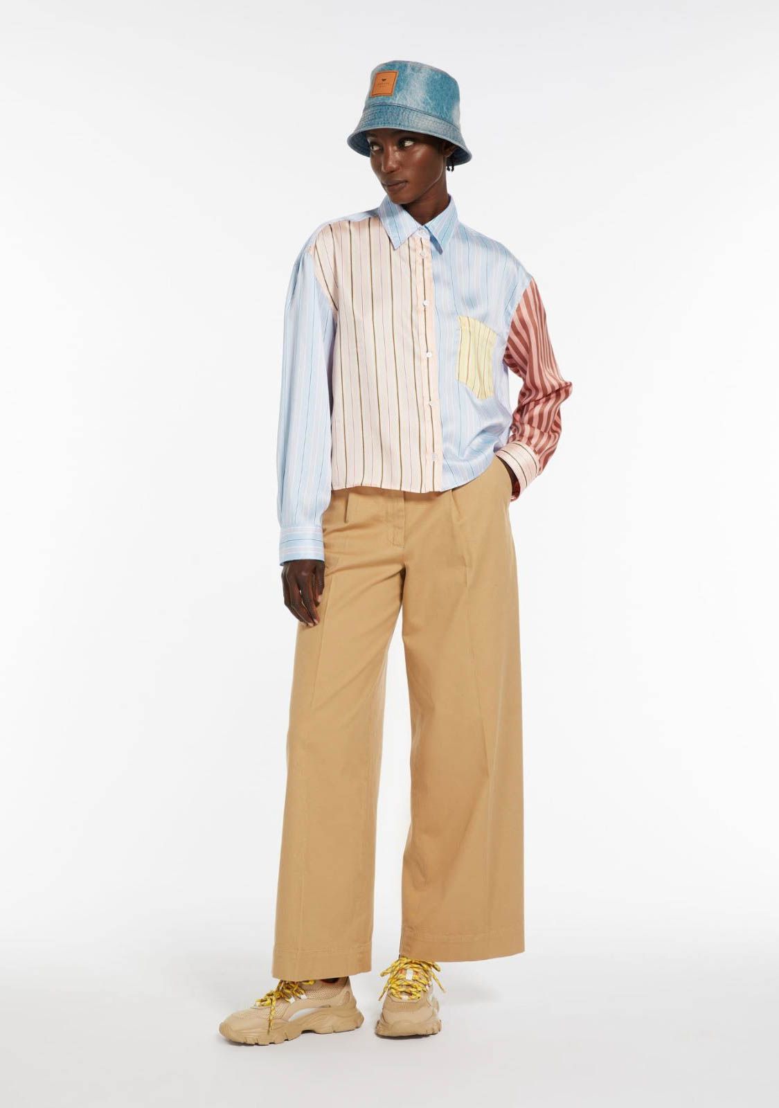 MAX MARA BLOUSE LANGE MOUW