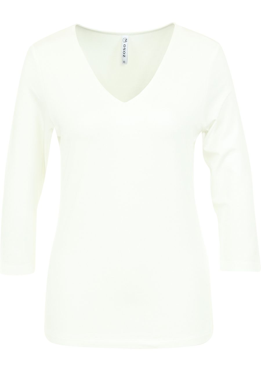 ZOSO SHIRT MET 3/4 MOUW