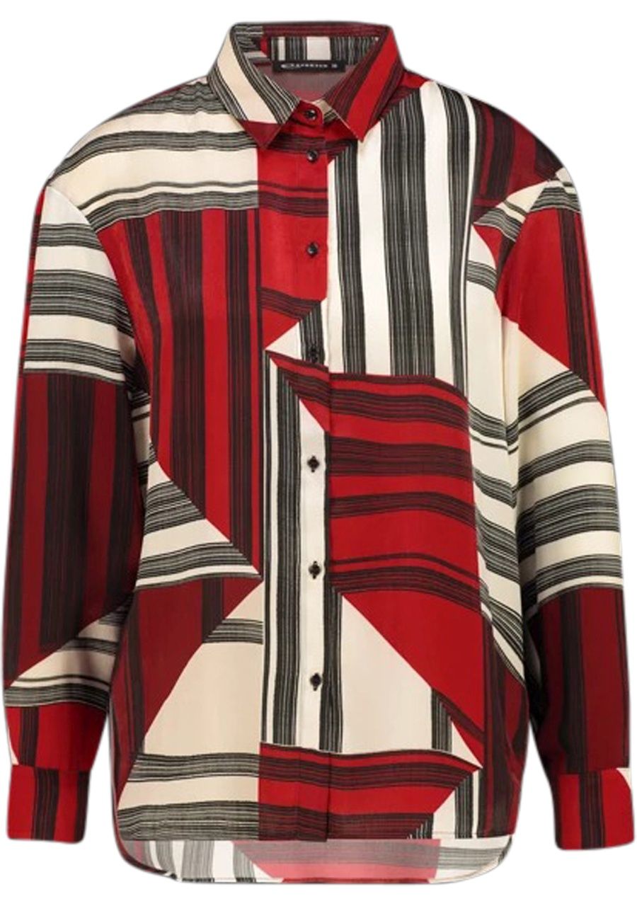 EXPRESSO BLOUSE LANGE MOUW