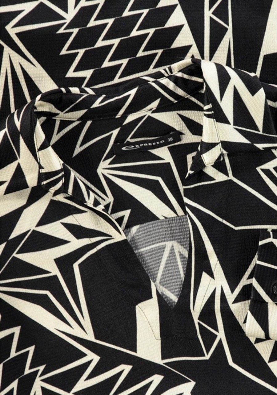 EXPRESSO BLOUSE LANGE MOUW