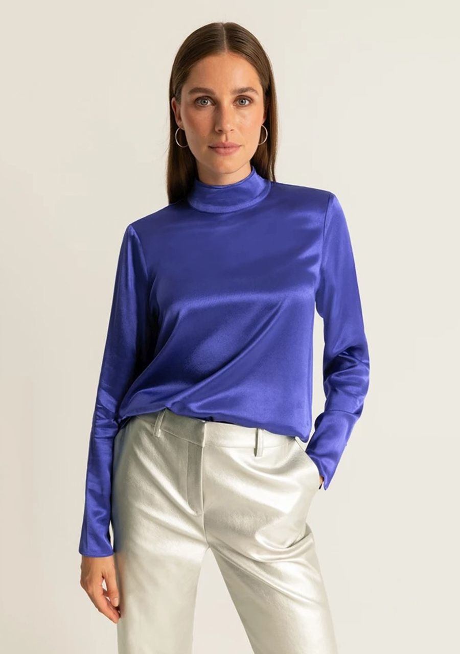 EXPRESSO BLOUSE LANGE MOUW
