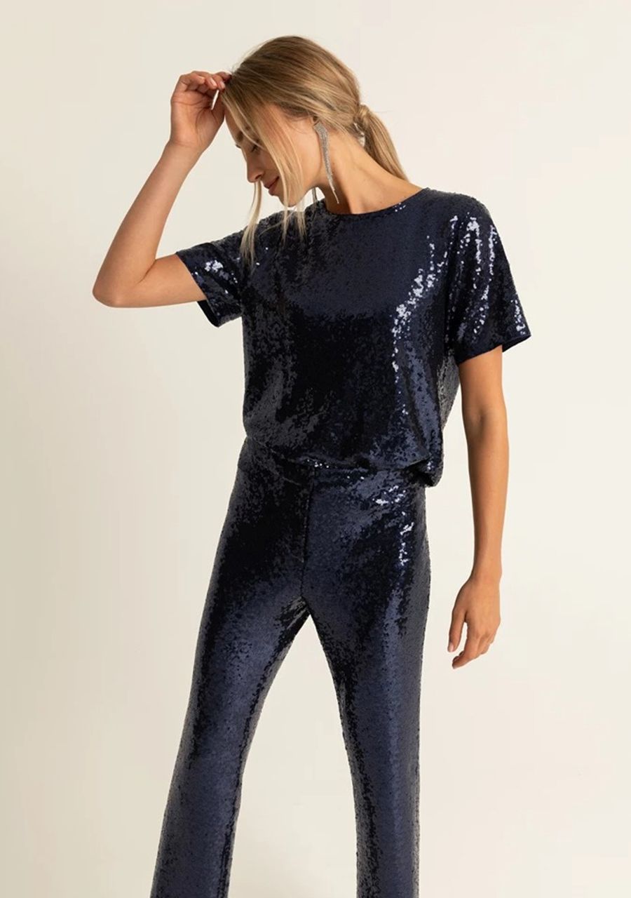 EXPRESSO SHIRT MET KORTE MOUW