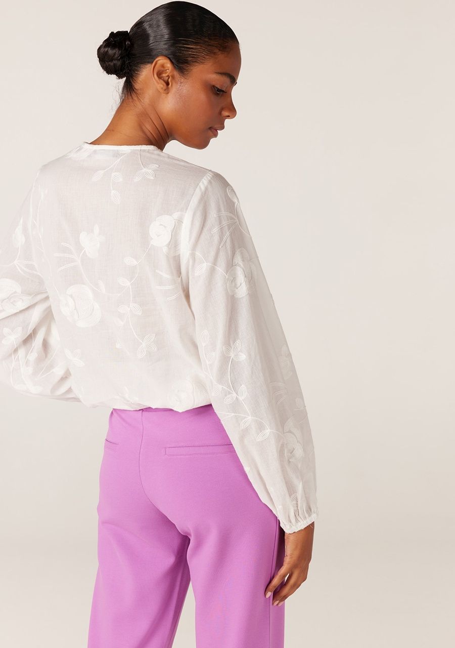 JUFFROUW JANSEN BLOUSE LANGE MOUW