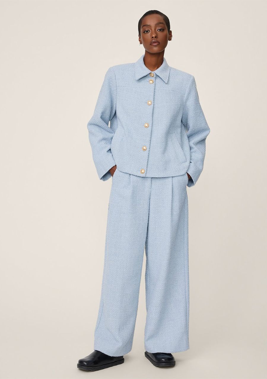 MSCH COPENHAGEN WIJDE PANTALON