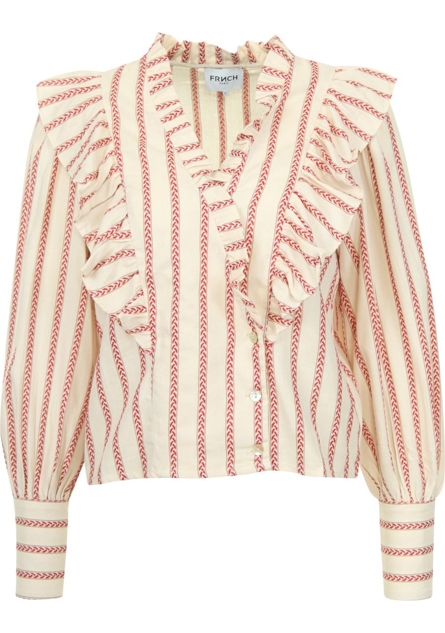 FRNCH BLOUSE LANGE MOUW