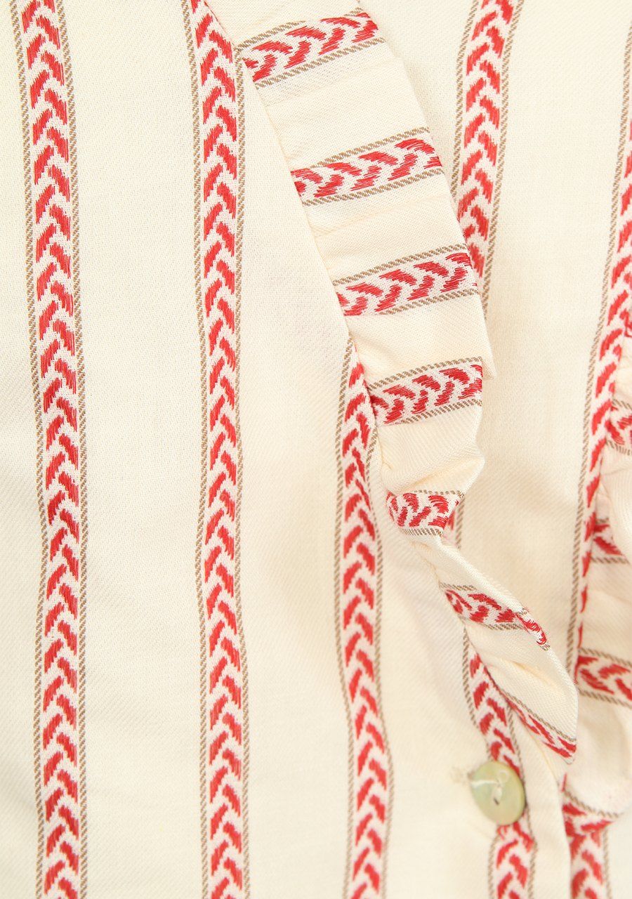 FRNCH BLOUSE LANGE MOUW