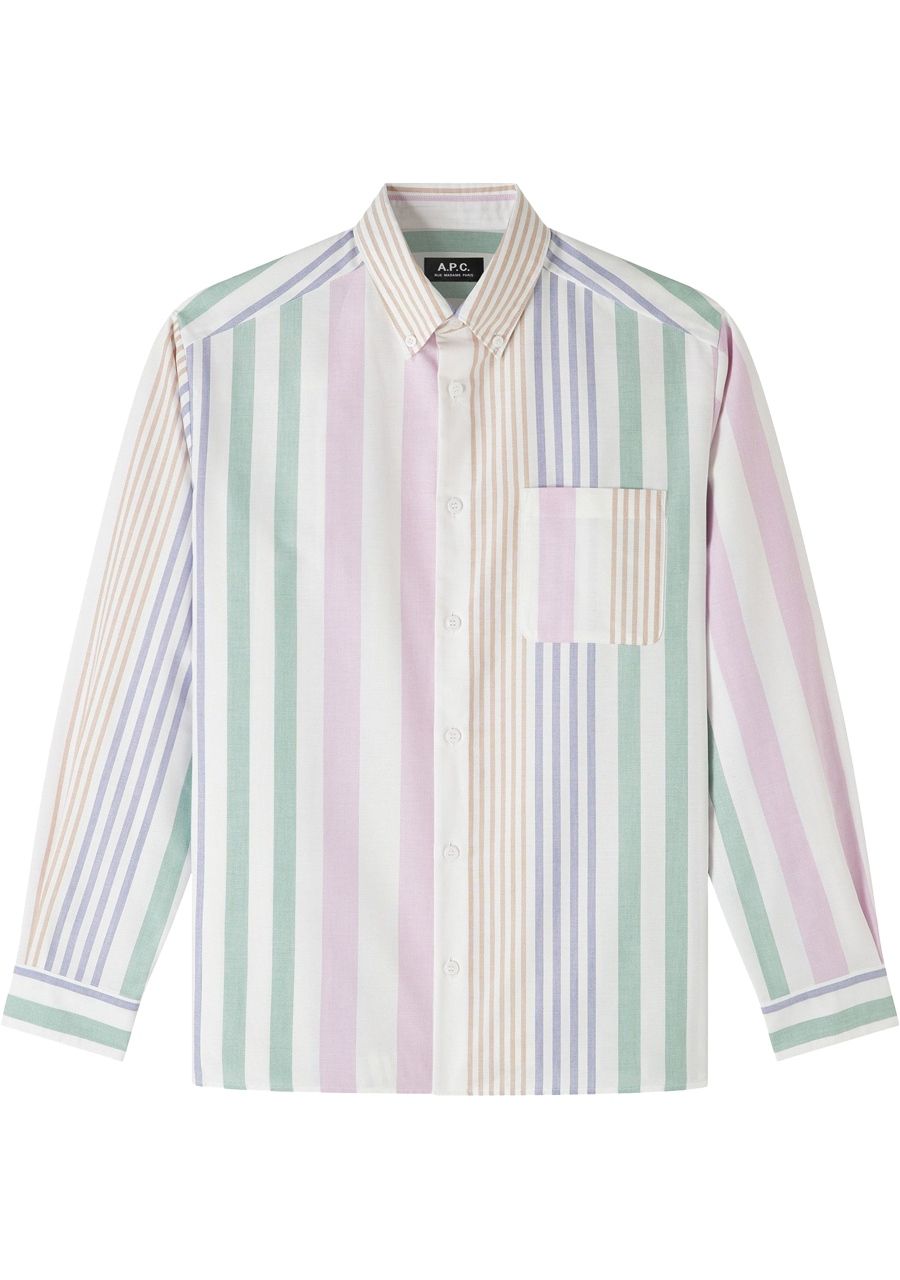 A.P.C. OVERHEMD LANGE MOUW