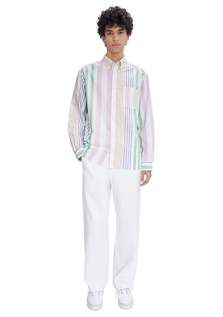 A.P.C. OVERHEMD LANGE MOUW