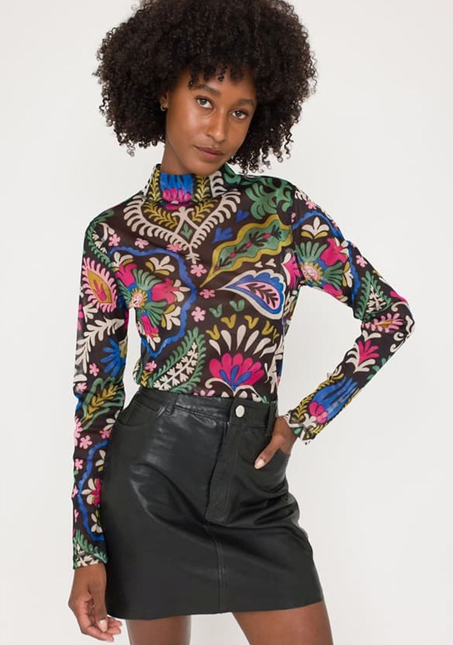 ANNA VAN TOOR SHIRT LANGE MOUWE