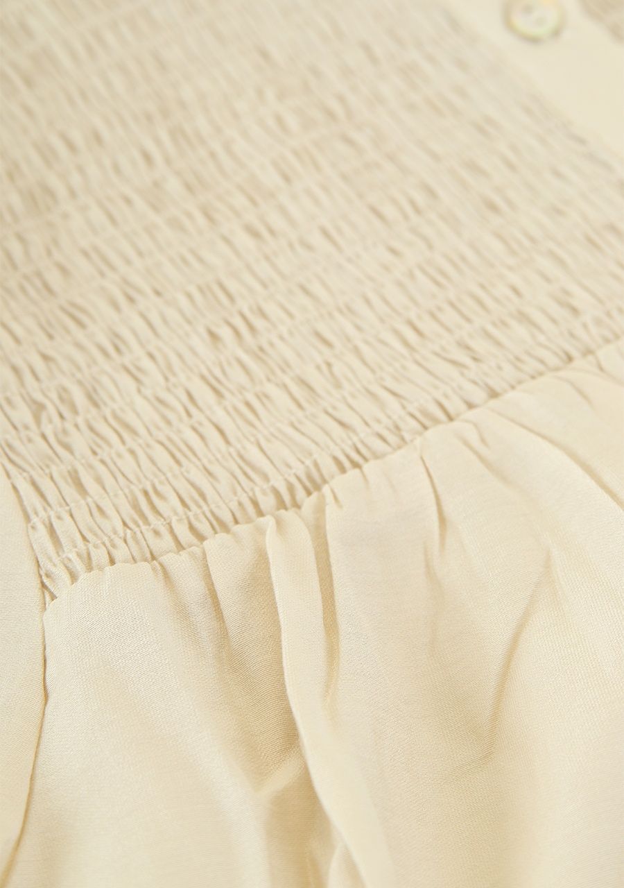 NUKUS BLOUSE LANGE MOUW