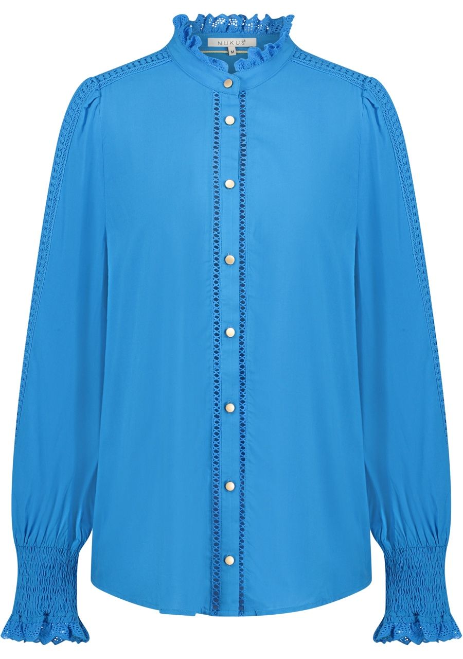 NUKUS BLOUSE LANGE MOUW
