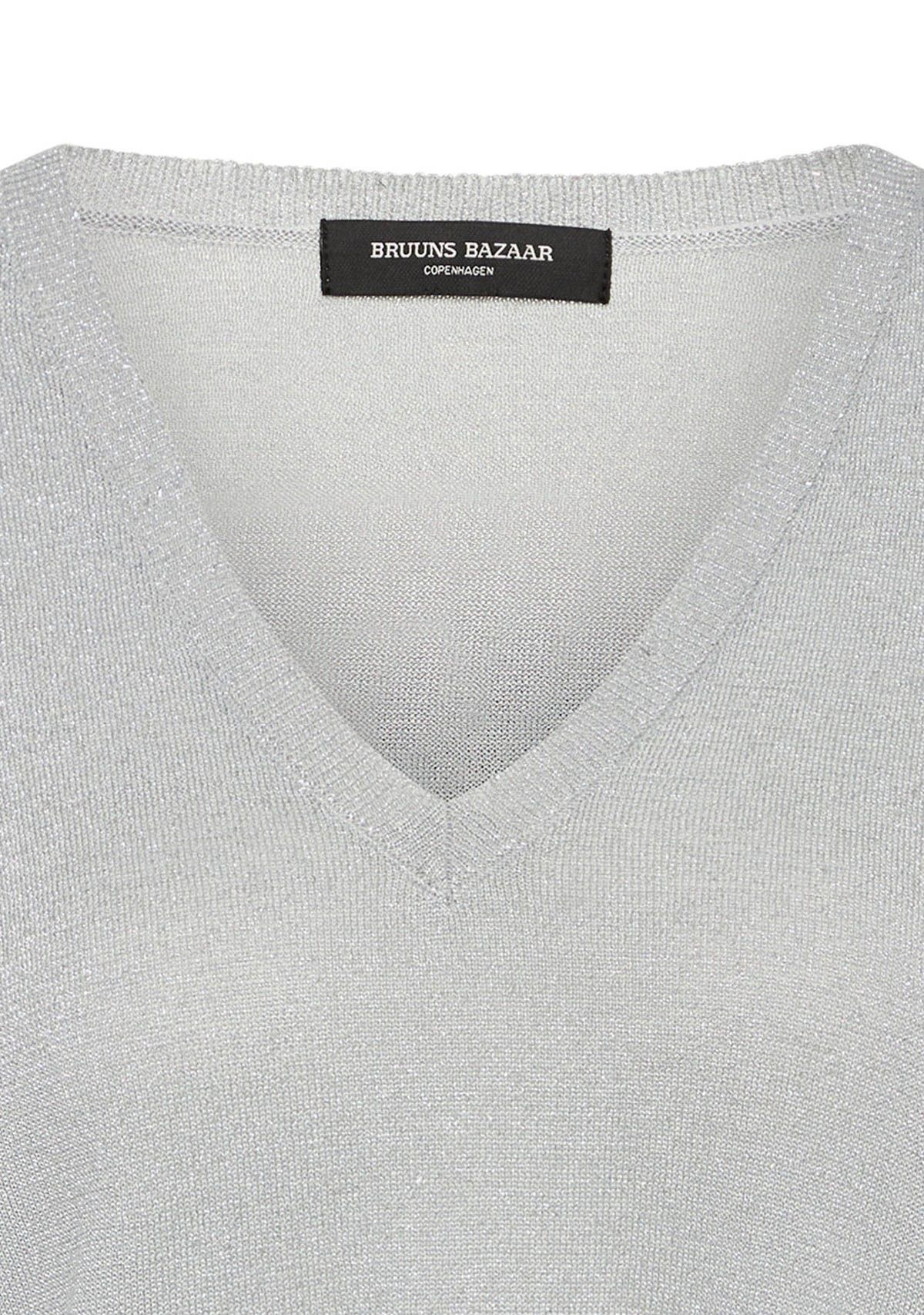 BRUUNS BAZAAR SHIRT MET KORTE MOUW