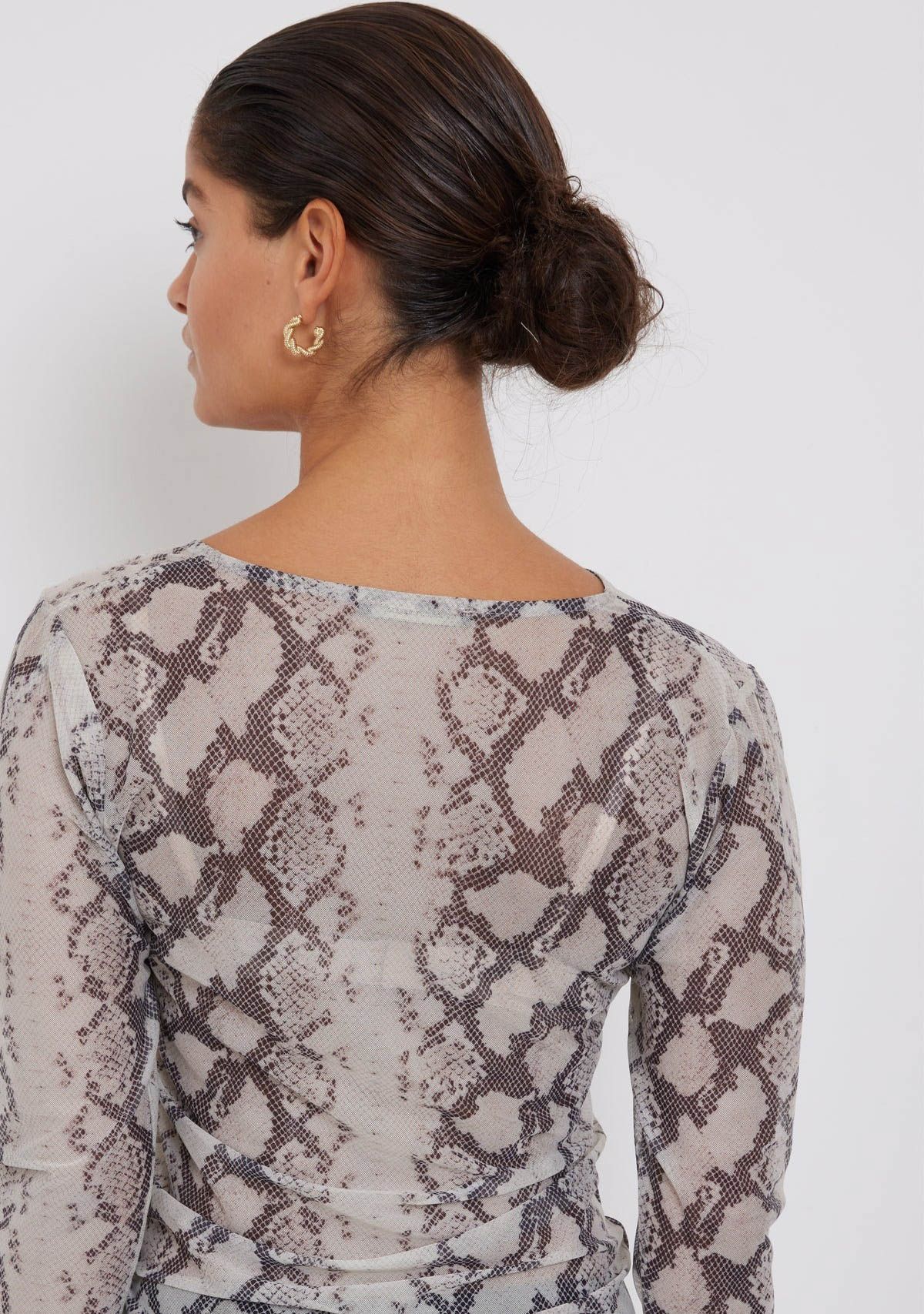 BRUUNS BAZAAR SHIRT LANGE MOUWE
