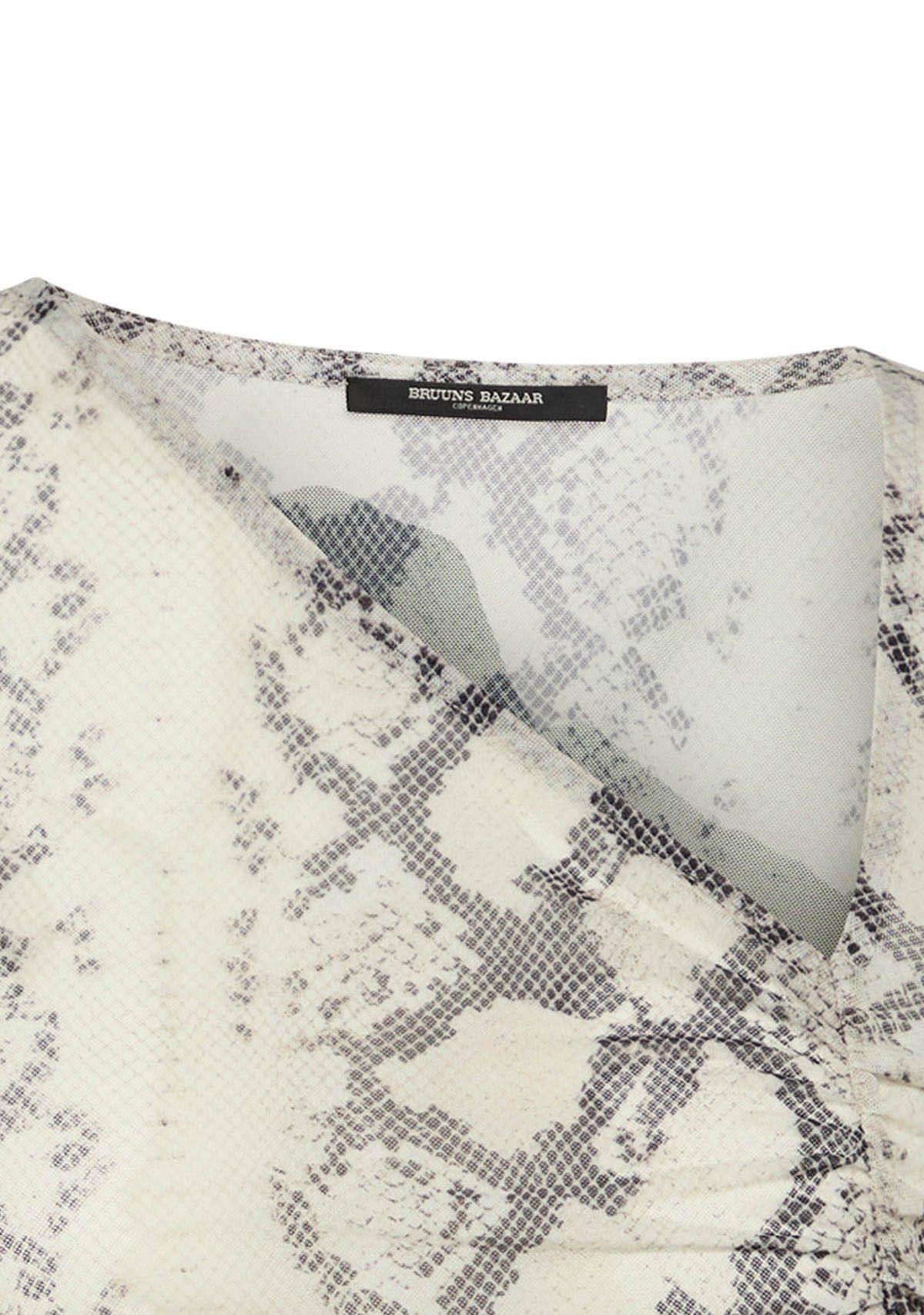 BRUUNS BAZAAR SHIRT LANGE MOUWE