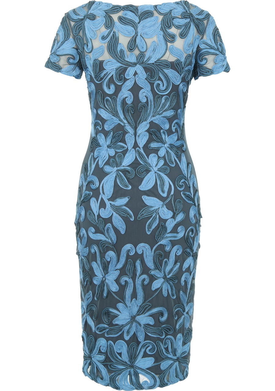 Phase eight peacock indra tapework outlet dress