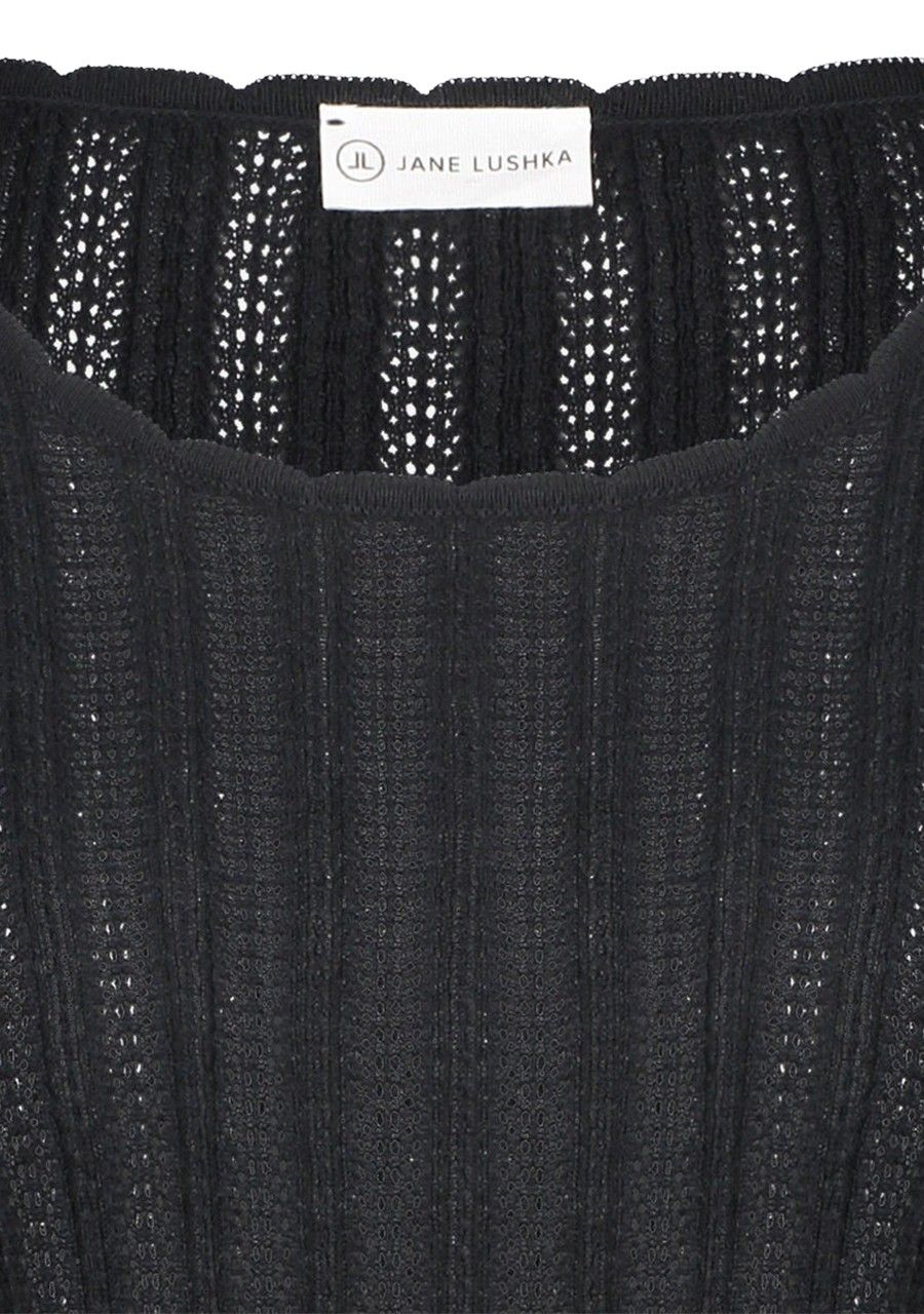 JANE LUSHKA SHIRT MET KORTE MOUW