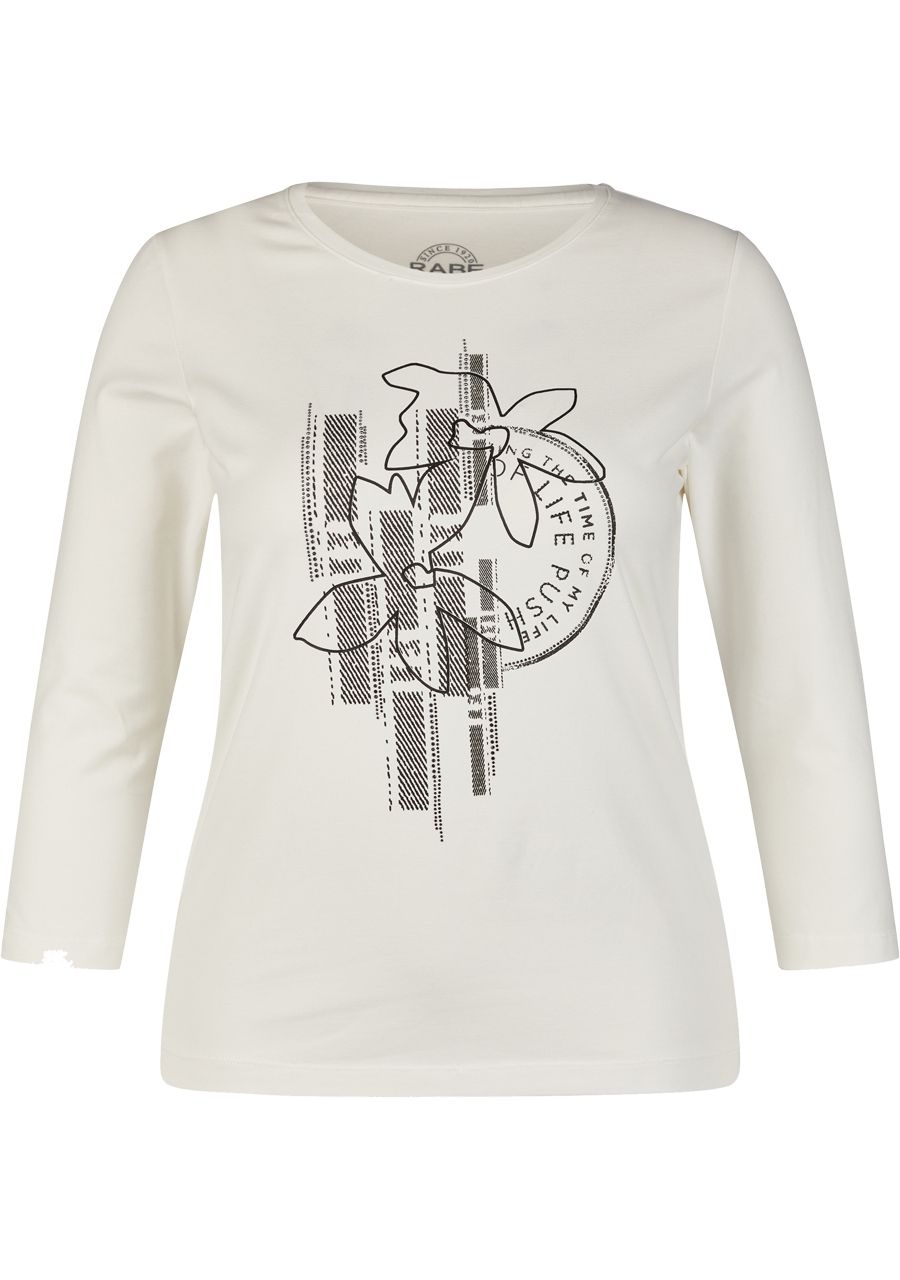 RABE SHIRT MET 3/4 MOUW