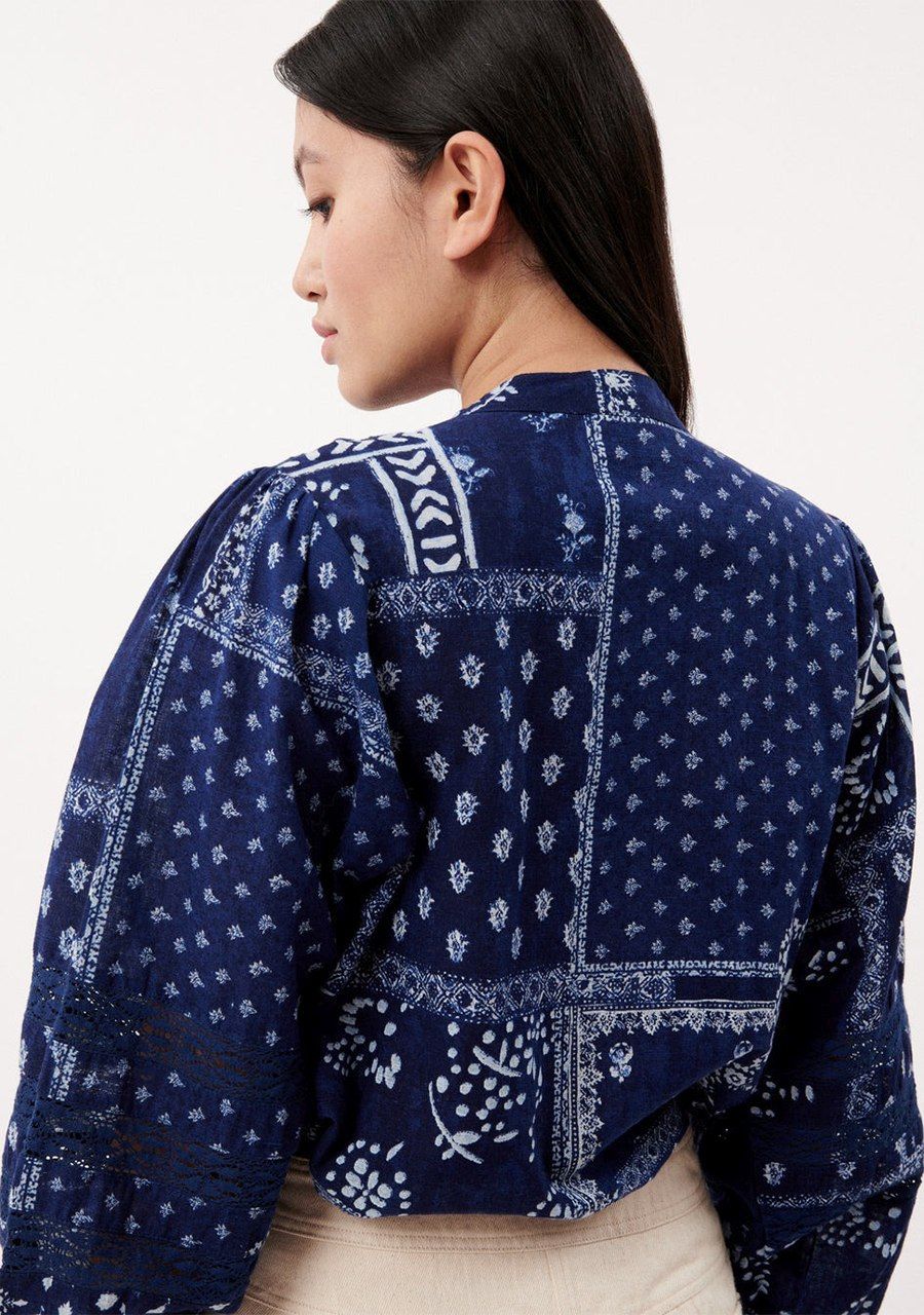 FRNCH BLOUSE LANGE MOUW