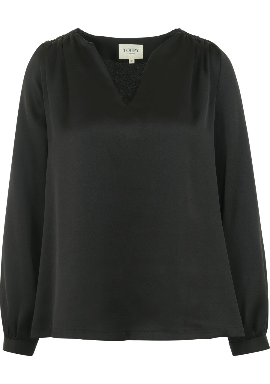 TOUPY PARIS BLOUSE LANGE MOUW