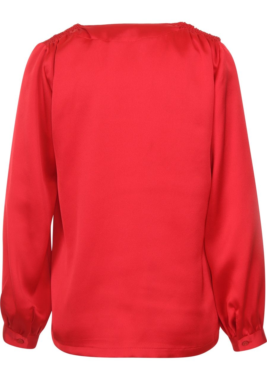 TOUPY PARIS BLOUSE LANGE MOUW