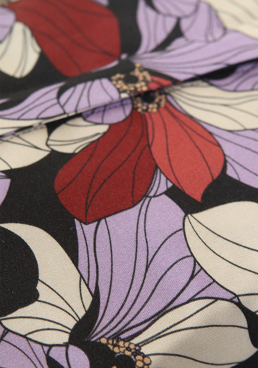 4FUNKYFLAVOURS BLOUSE LANGE MOUW