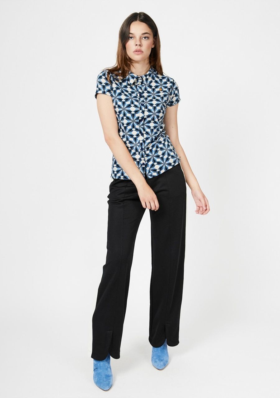 4FUNKYFLAVOURS BLOUSE KORTE MOUW