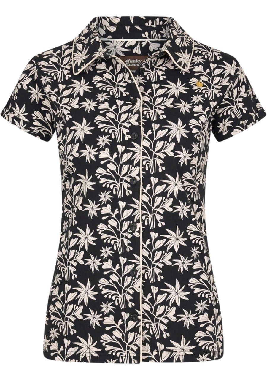 4FUNKYFLAVOURS BLOUSE KORTE MOUW