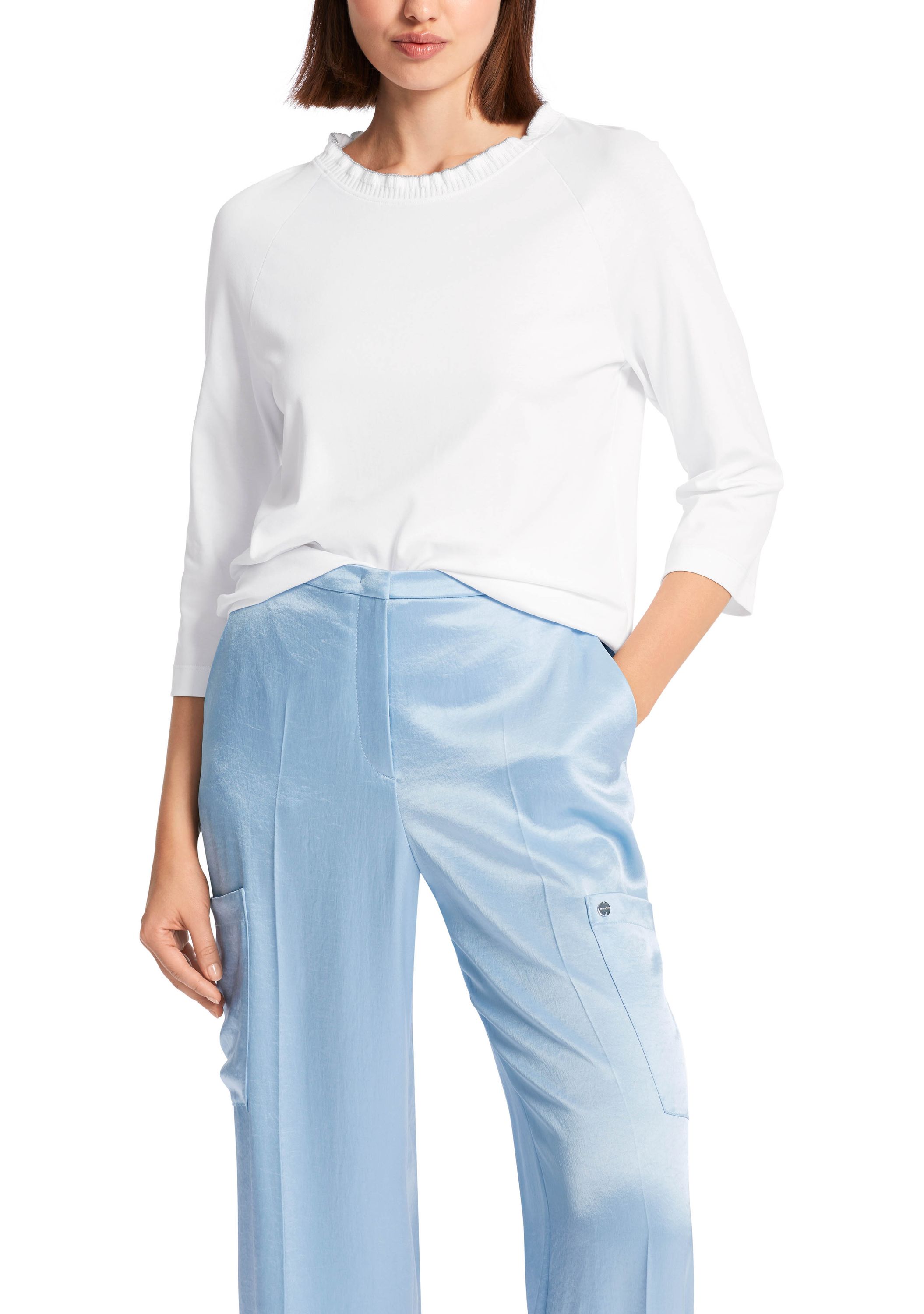 MARC CAIN SHIRT MET KORTE MOUW