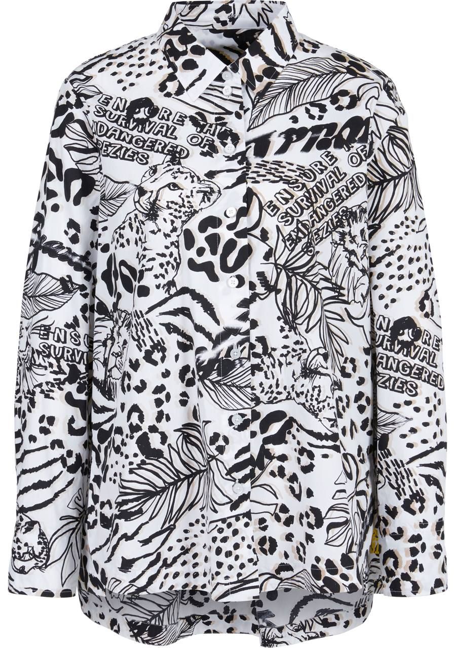 MARC CAIN BLOUSE LANGE MOUW