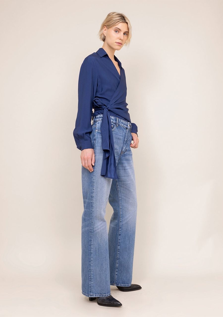 VANILIA BLOUSE LANGE MOUW