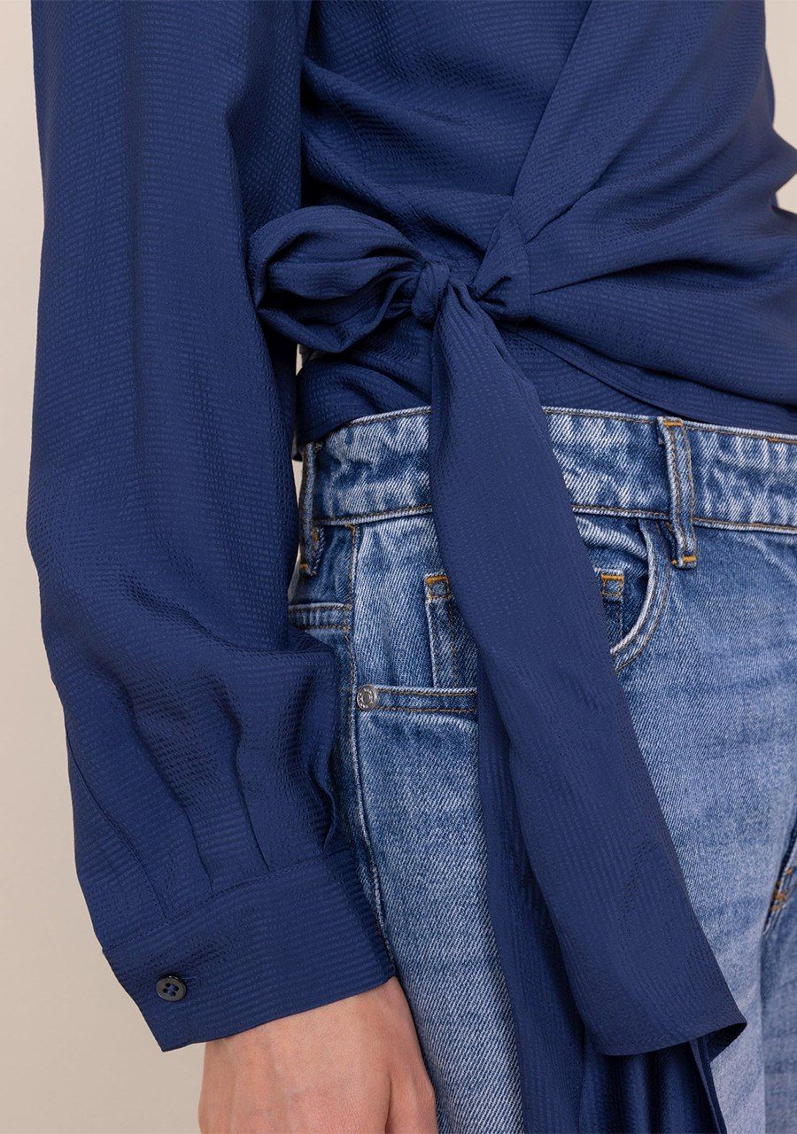 VANILIA BLOUSE LANGE MOUW