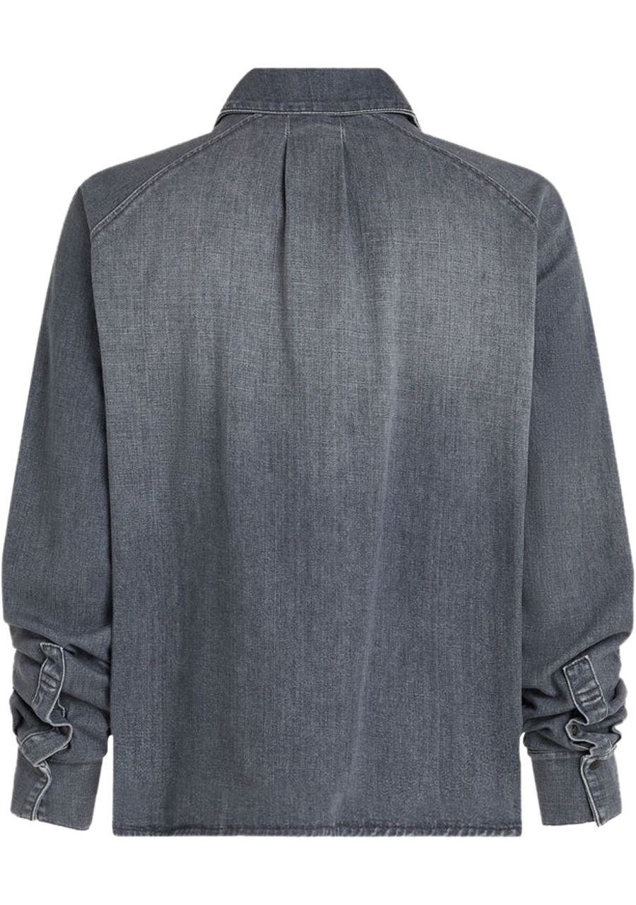 PENN & INK BLOUSE LANGE MOUW