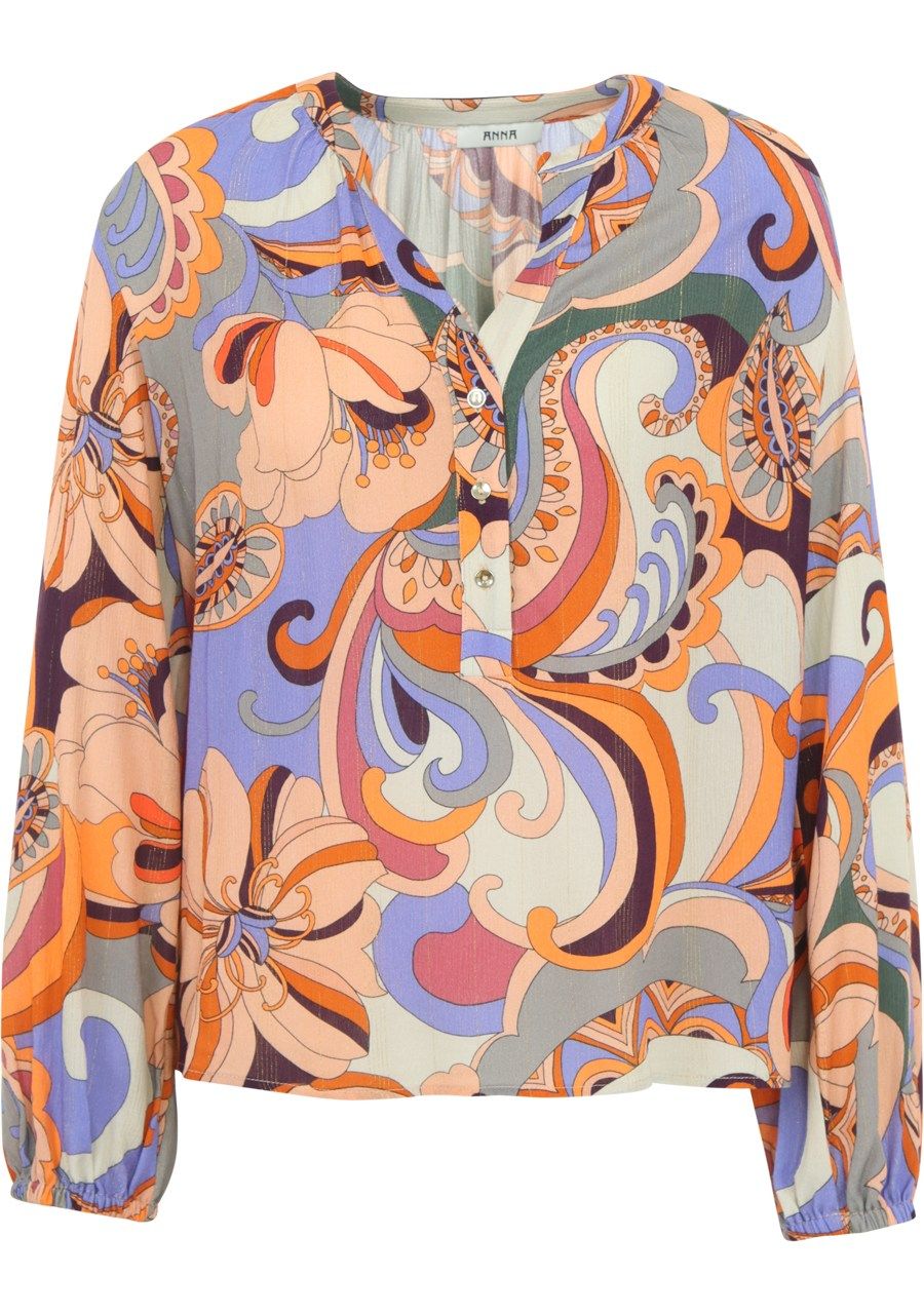 ANNA VAN TOOR BLOUSE LANGE MOUW