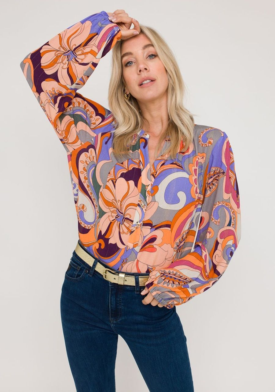ANNA VAN TOOR BLOUSE LANGE MOUW