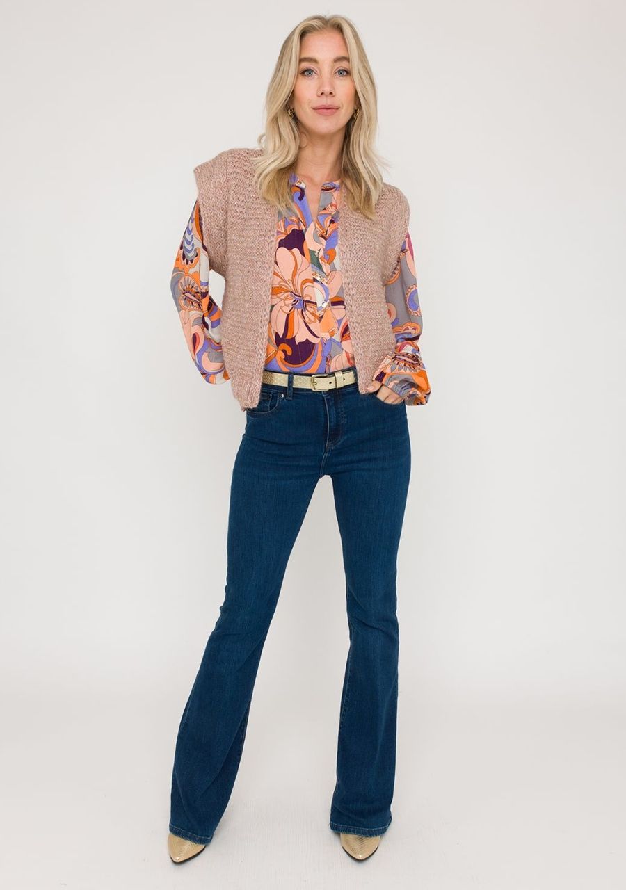 ANNA VAN TOOR BLOUSE LANGE MOUW